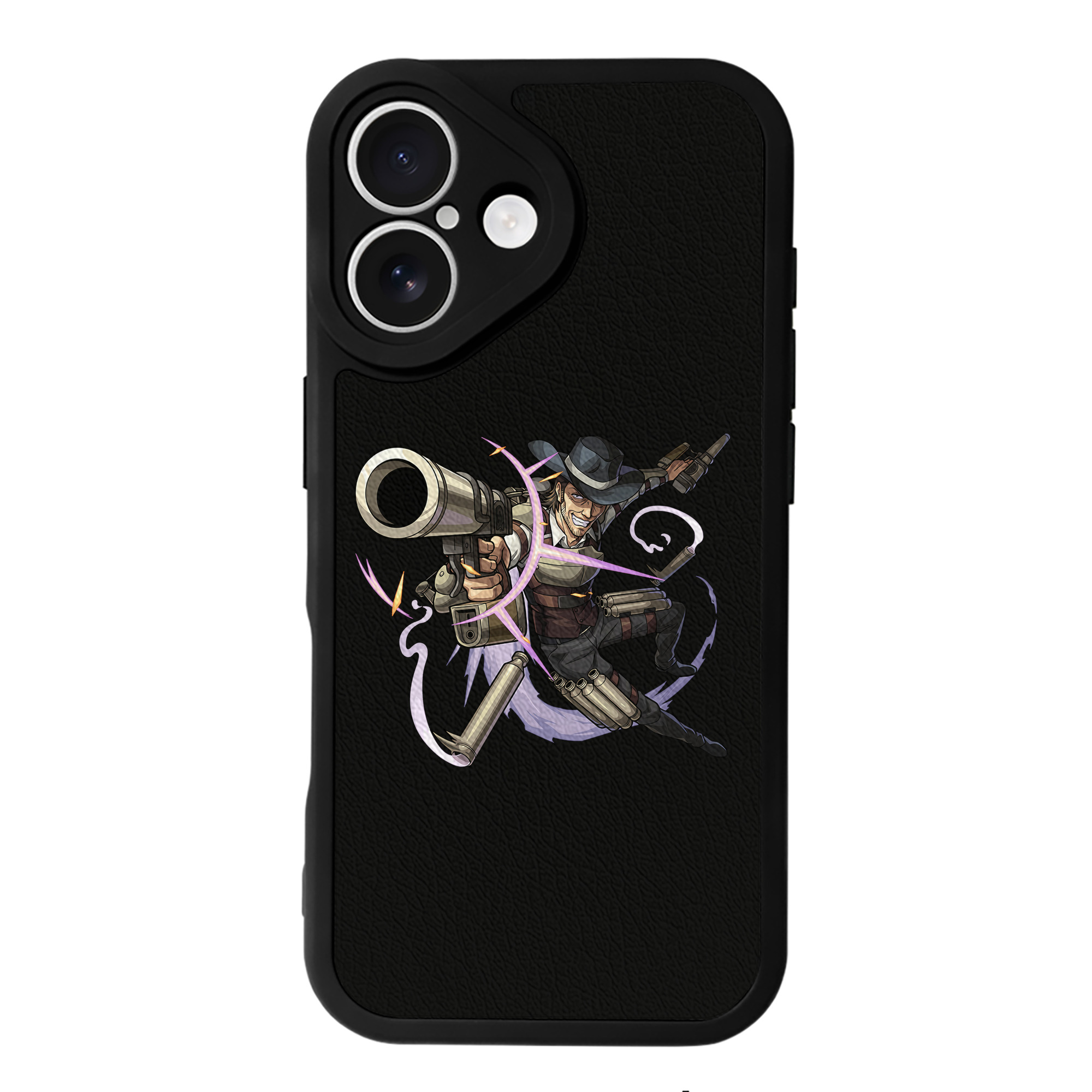 （画像用） 進撃の巨人 ケニー·アッカーマン Attack on Titan Kenny Ackerman 【iPhone 16シリーズ対応】シリコンスマホケース（レザー調） 材質：シリコン